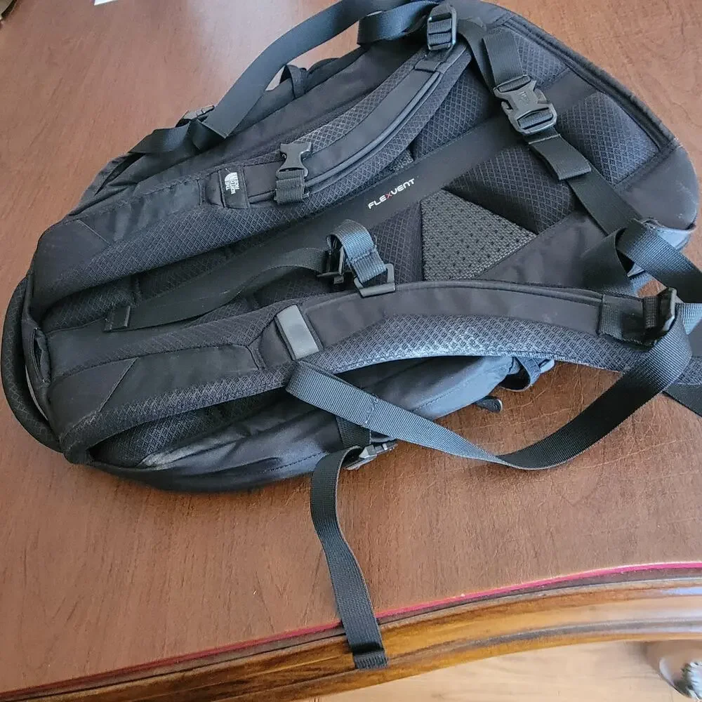 The North Face Generator Backpack Black Holds 15” Laptop